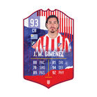 Gim&eacute;nez Collectible Card 25/26
